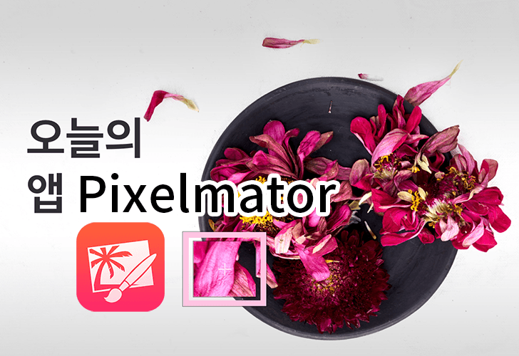 pixelmator 아이폰 아이패드 사진편집 어플 대표이미지