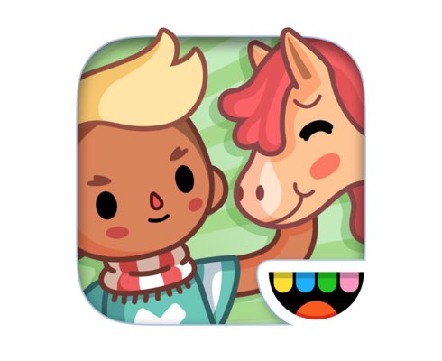 Toca Life: Stable 아이폰 어플 아이콘