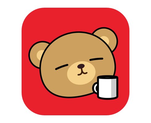 Posh bear Animated Stickers