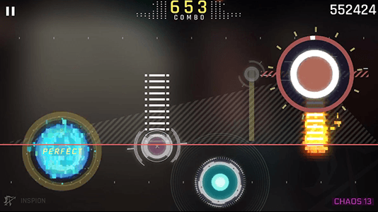 cytus 2 게임 아이폰 인터페이스