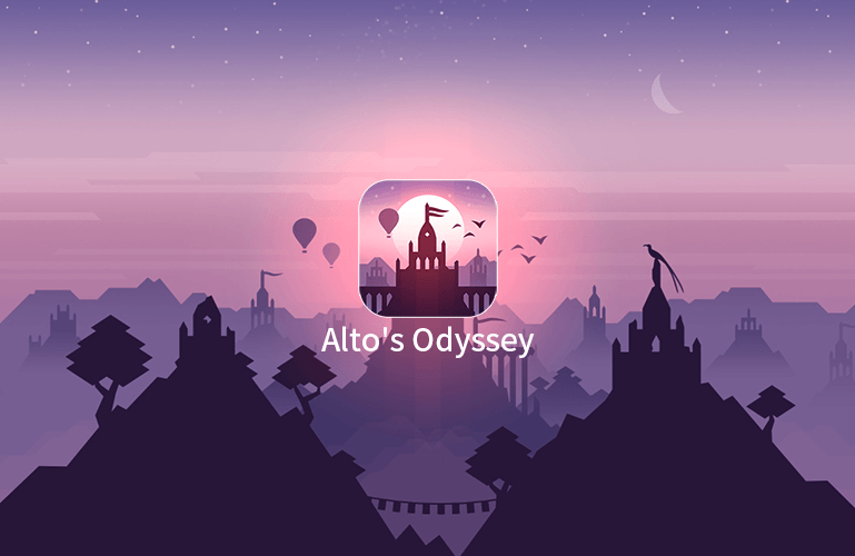 Alto's odyssey 아이폰 게임 대표이미지