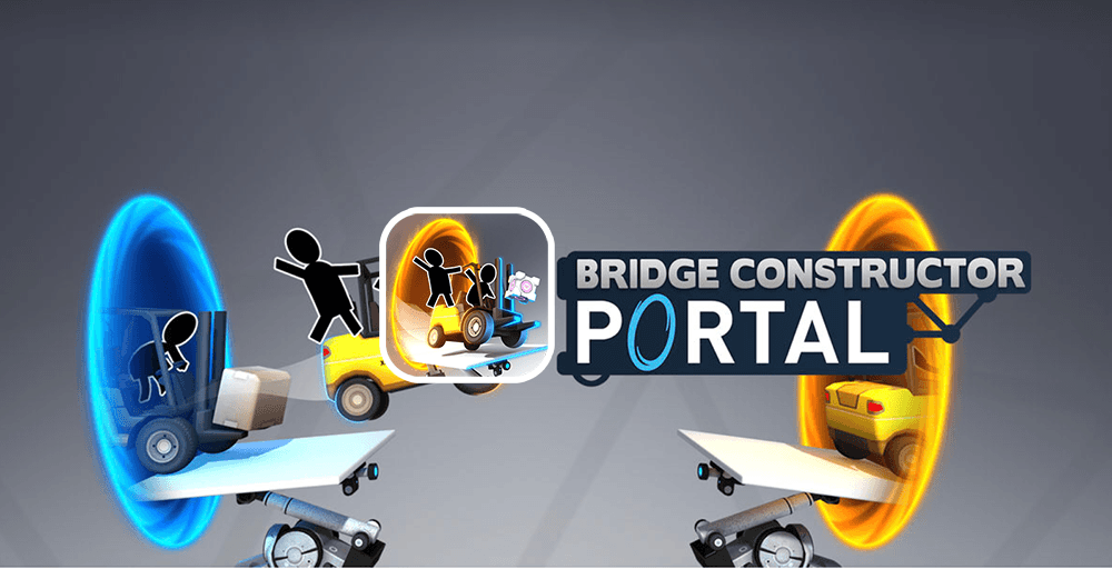 Bridge Constructor Portal 게임 대표이미지