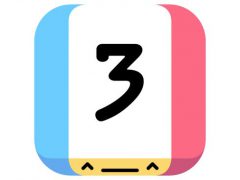 Threes! 아이폰 퍼즐게임 아이콘