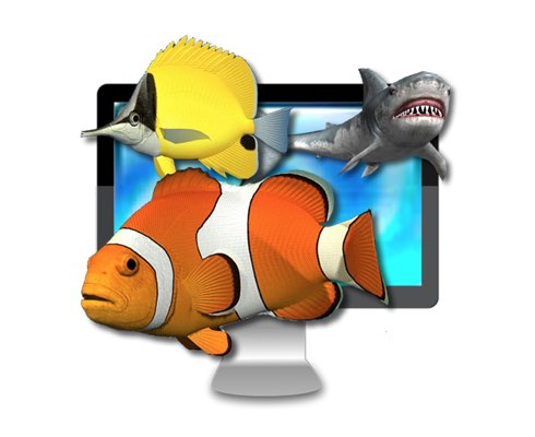 Desktop Aquarium 3D 맥앱 바탕화면 앱아이콘