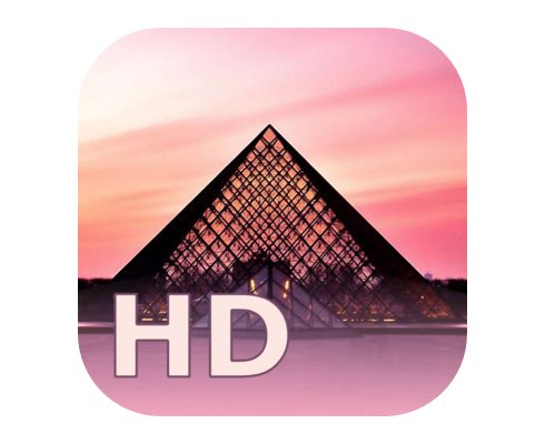 HD 루브르박물관 앱 아이콘