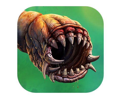 Death Worm 아이폰 게임 아이콘