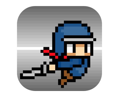Ninja Striker! - Ninja Action! 아이폰 게임 아이콘