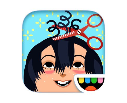 Toca Hair Salon 2 어플 아이콘